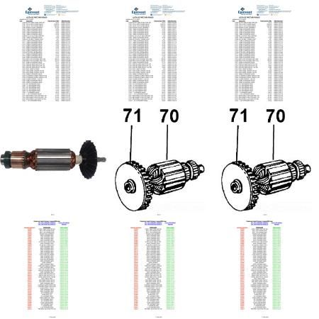 Picture for category Tool Repair Armatures